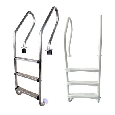 מעקות לבריכת שחייה למדרגות