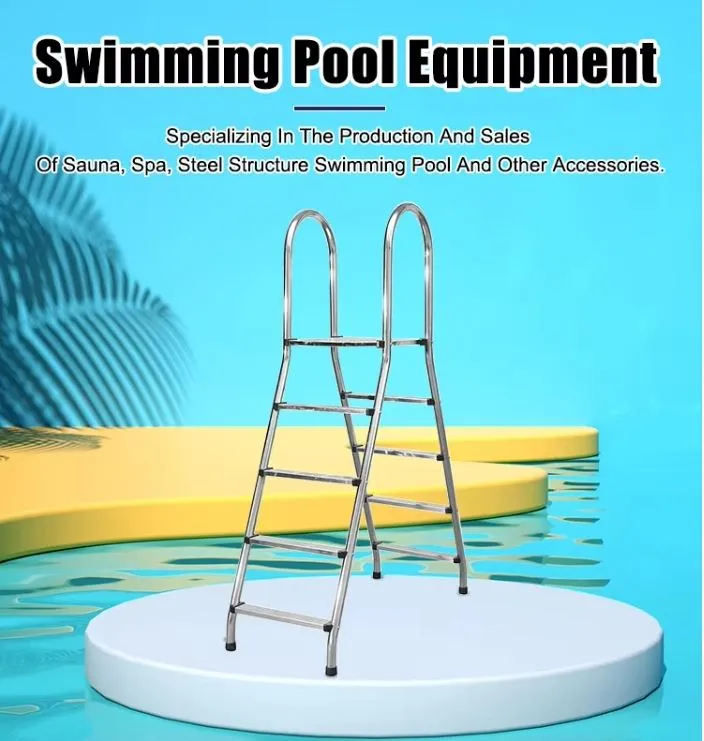 סולם בריכה מעל הקרקע